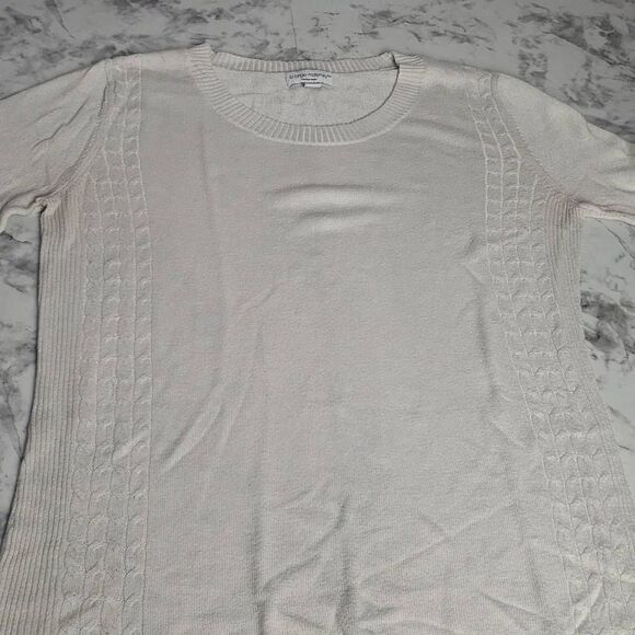 Liz Lange Maternity White Longsleeve Sweater - Picture 10 of 15